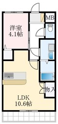 アマービレの物件間取画像